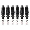 6Pcs Fuel Injector For Toyota 3L Hilux Hiace 2.8L Engine 23600-59105