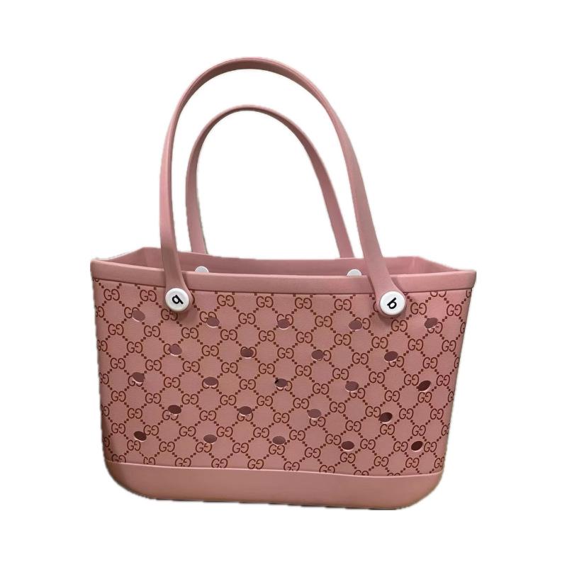 European & American EVA Beach Tote: Versatile Handbag, Pet Carrier & Storage Basket