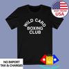 Тренажерный зал Wild Card Boxing Club Мужской Черный Размер от S до 5XL