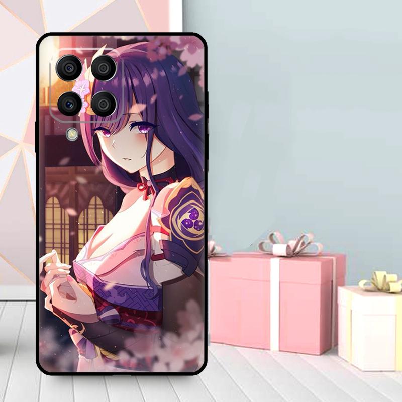 Чехол для игры Baal Genshin Impact для Samsung Galaxy M56 M52 M32 M53 M16 M11 M21 M31 M35 M12 M13 M14 M15 M36 M55 M34 M54