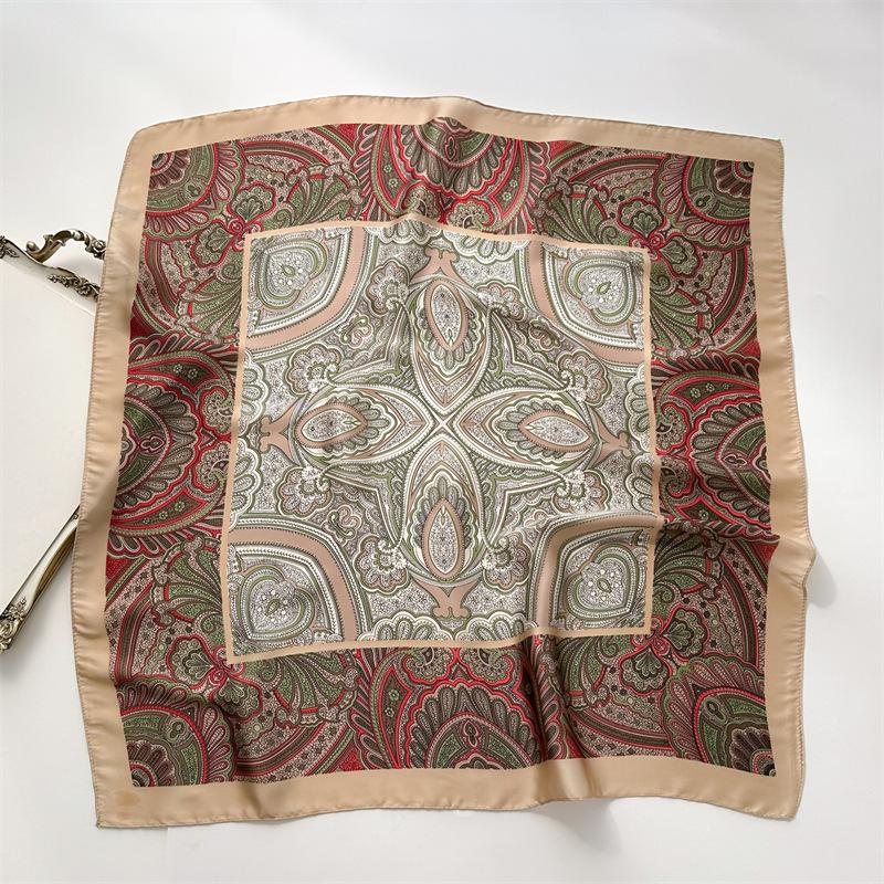 70 * 70 см новый шелковый маленький квадратный шарф для защиты шеи женщин профессиональный шарф универсальный шарф для волос шарф