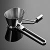 Comfortable Handle Rotary Vegetable Grater Stainless Steel Coriander Cutter  Vanilla
