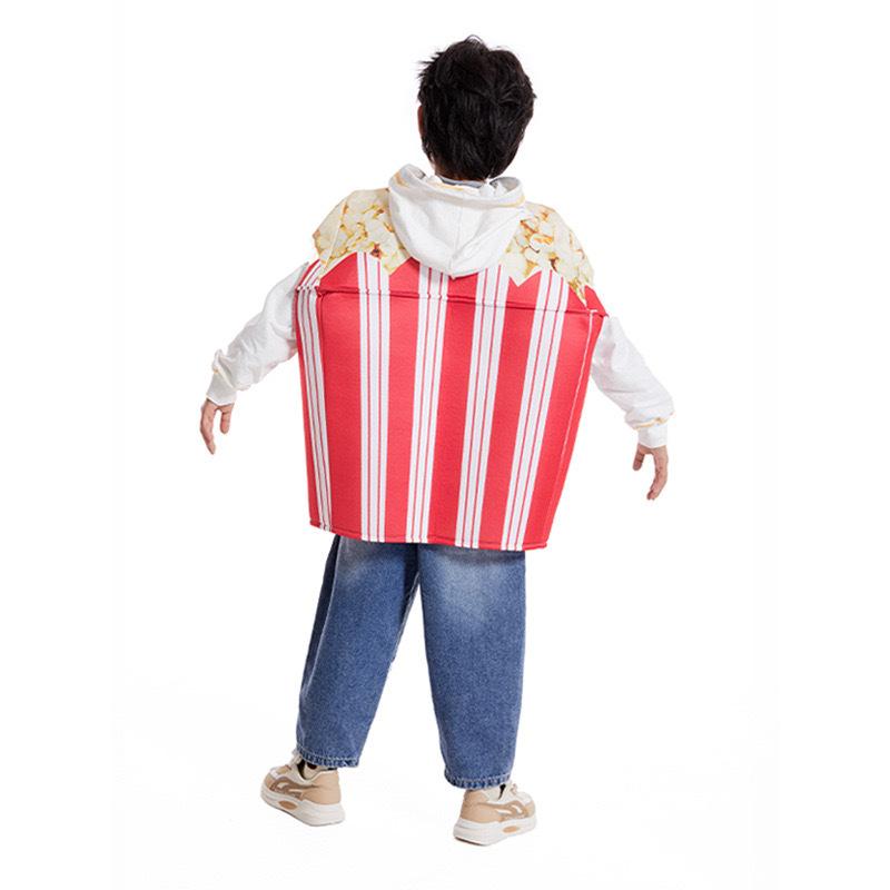 Halloween Costume Popcorn Costume Food Cartoon Doll Onesie Cosplay Popcorn