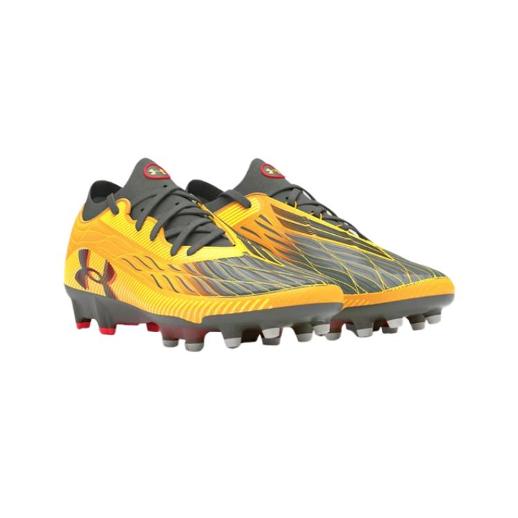 Under Armour Футбольные бутсы MAGNETICO ELITE 4 FG для твердого грунта Мужские Желто-серые 3027700-700