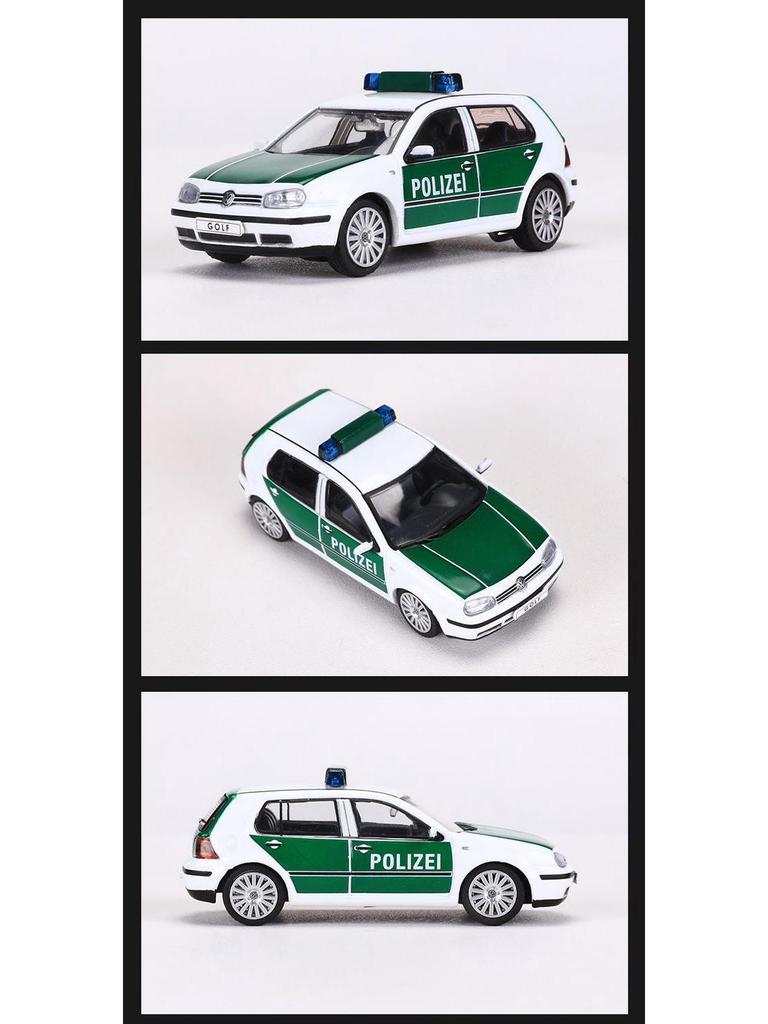 НОД 1:64 Модель автомобиля из сплава Volkswagen Golf MK4 GTI Юбилейное издание, 2-дверная и 4-дверная симуляция.