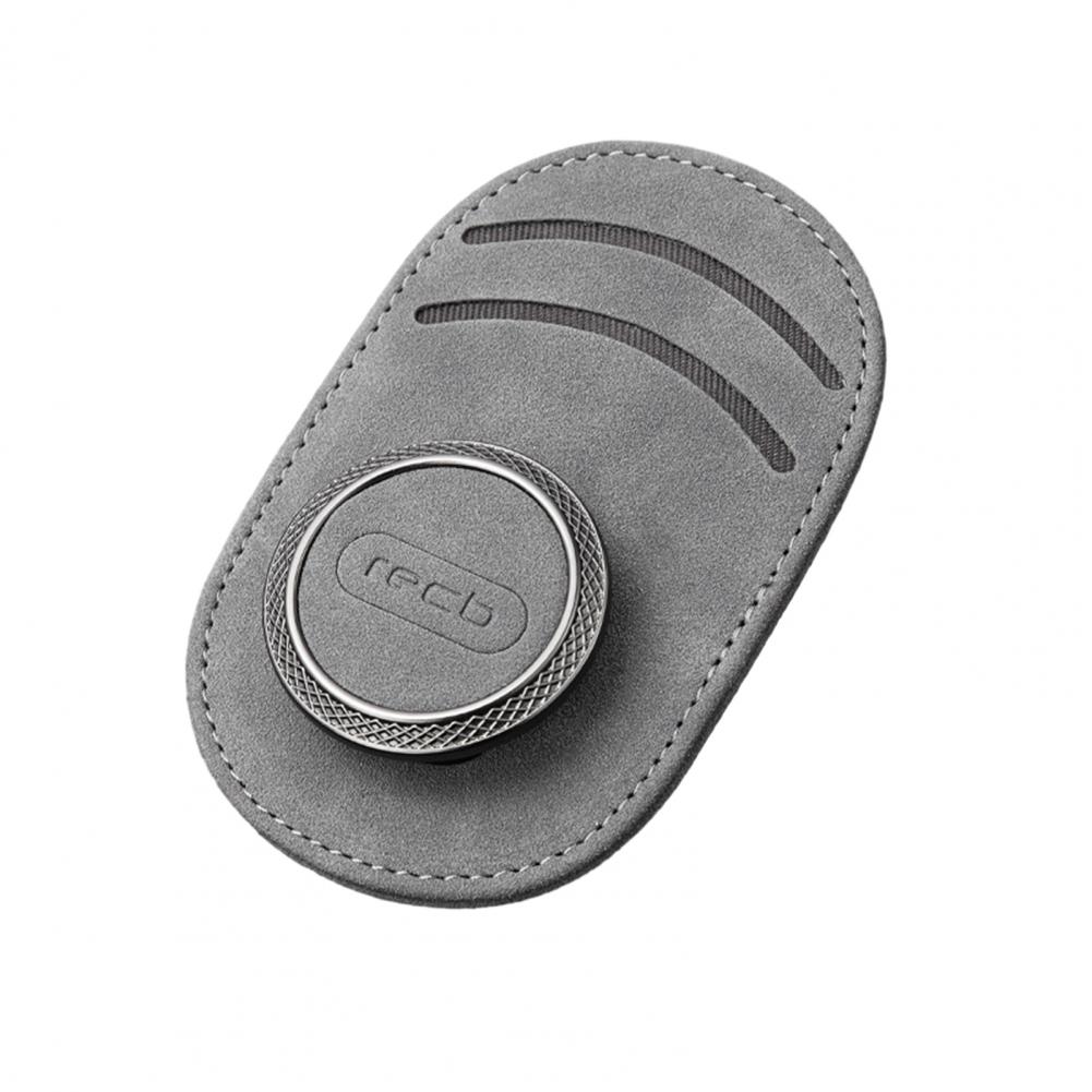 Универсальный держатель для солнцезащитного козырька, держатель для солнцезащитных очков, автомобильный держатель для очков, кожаная вешалка для очков Microsoft, зажим для билетов, крепление для очков