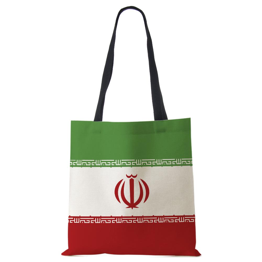 Женская сумка с флагом Кубка мира, льняные сумки, повседневные дорожные пляжные подарочные пакеты