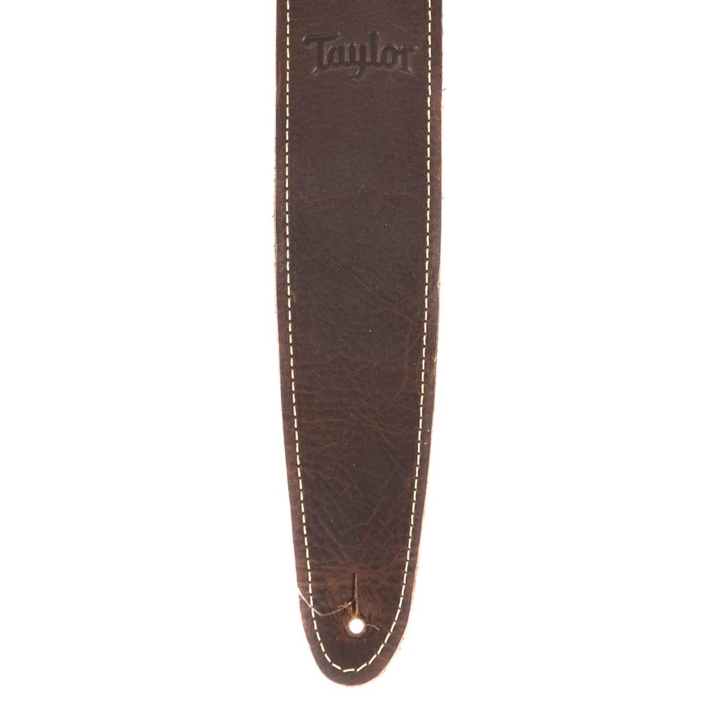 Taylor Guitar Strap Chocolate Brown Leather/Suede 2.5" -