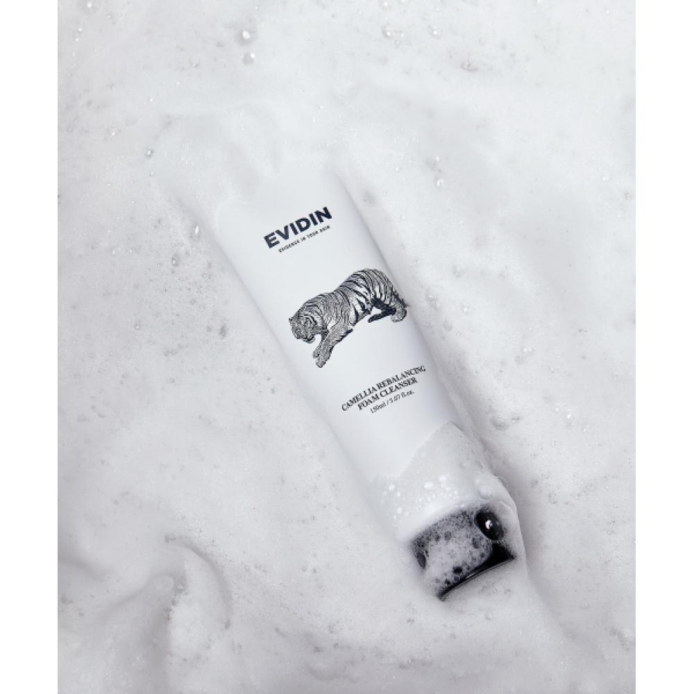 Evidence In Your skIn Camellia Sun Care Set  Foam Cleanser 150ml+Sun Cream 50mlx2 