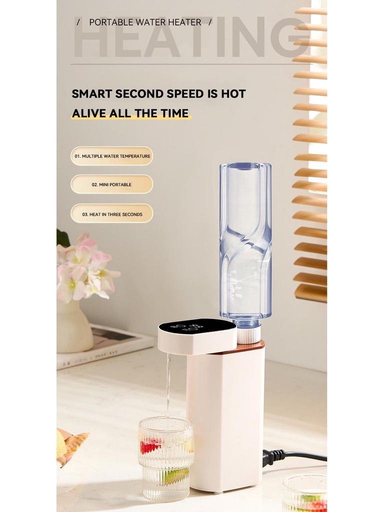 Компактный дорожный чайник: Диспенсер для мгновенного нагрева горячей воды для деловых поездок