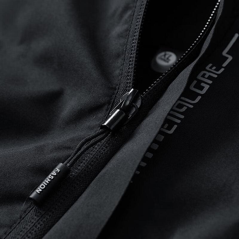 JEEP SPIRIT Men's Outdoor Hooded Windbreaker Jacket