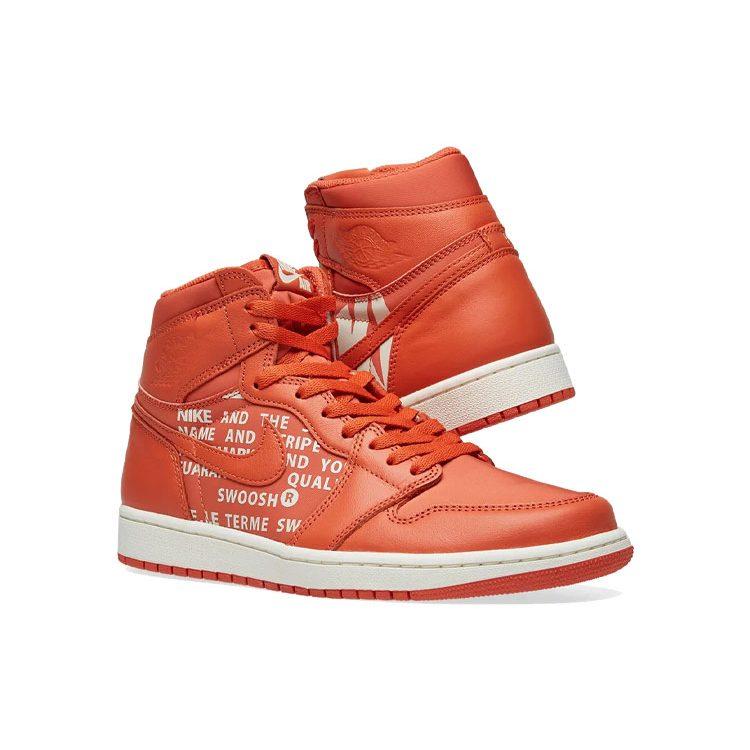 Jordan 1 Ретро Высокие Винтажные Коралловые 555088-800