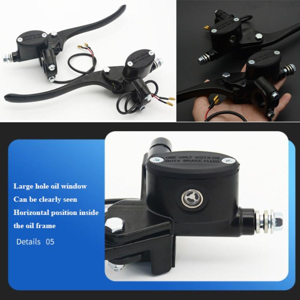 Universal Electric Disc Brake Aluminum Alloy Front Rear Brake New Oil Brake