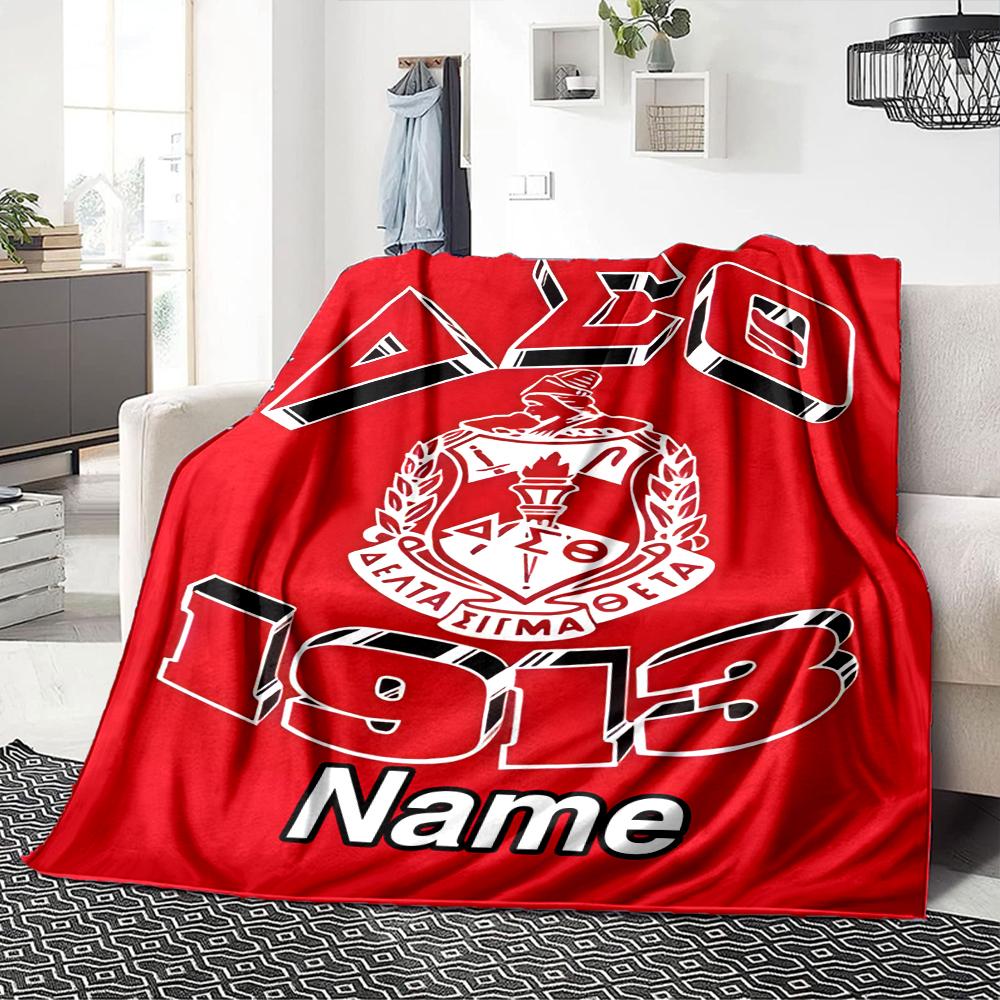 Custom Name Geelong Cats Crest Party Blanket For Couch Bed Plush Cozy Fuzzy Blanket Super Soft Warm Blankets For Fall And Winter 0916222
