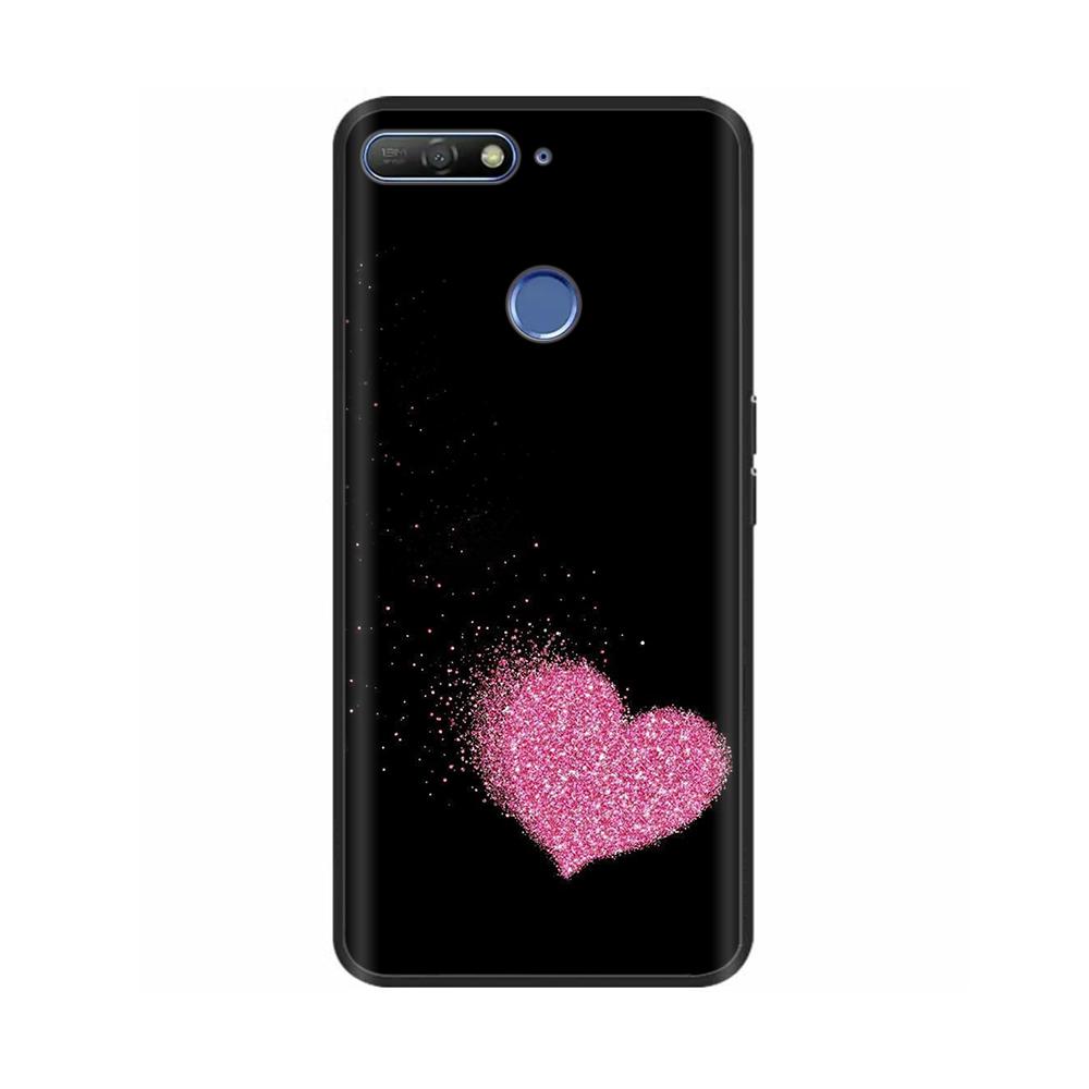 Cute Candy Painted Cover For Huawei Honor 7A Pro Case Soft Silicone Back Cover For Honor 7C Cases Honor7A Pro 5.7" Cases Bumper