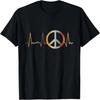 Heartbeat Peace Sign T-Shirt