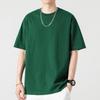 Футболка свободного кроя из чистого хлопка в стиле ретро, повседневный стиль с короткими рукавами
