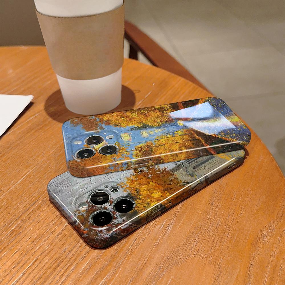 All-inclusive Film Phone Case Cartoon Fashion Design Hard Shell Full Cover Camera Shockproof Protection Case for OPPO Realme OnePlus Infinix Tecno