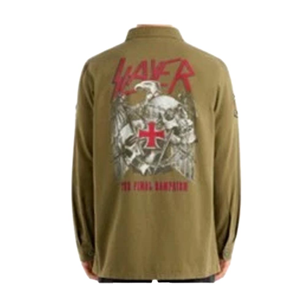 Slayer Мужская военная рубашка The Final Campaign