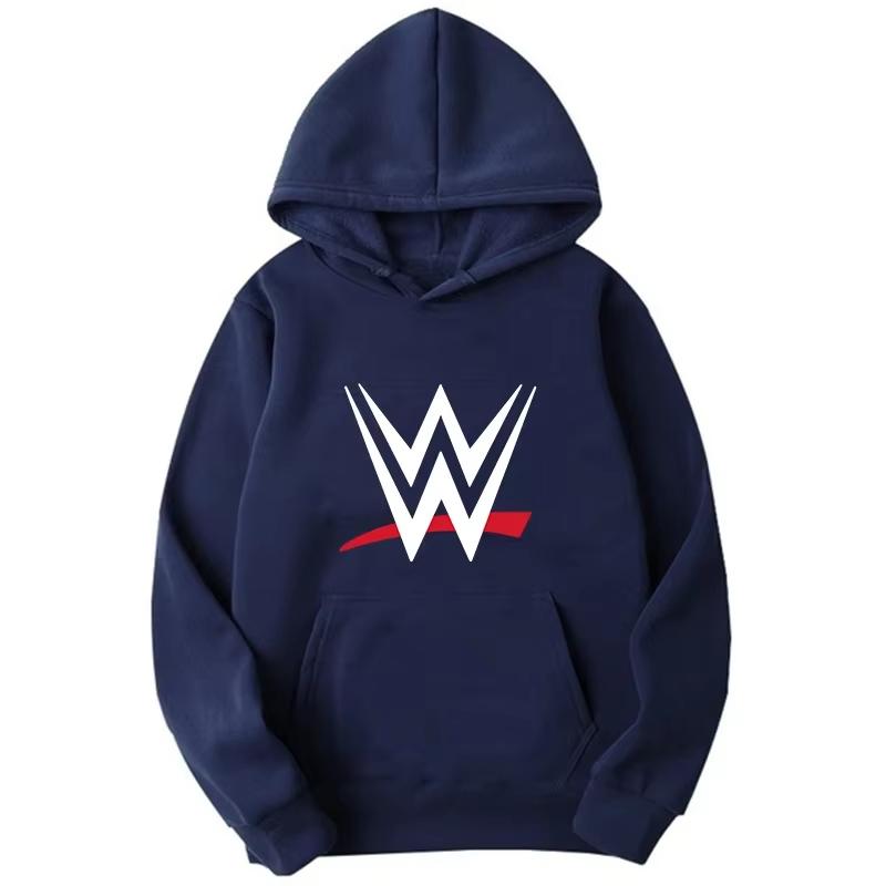 Горячая продажа логотипа: Новая толстовка с капюшоном WWE с свободной печатью из Соединенных Штатов