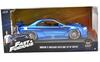 Игрушки JadaToys FAST FURIOUS 4 NISSAN SKYLINE R34 Jada Toys scale Furious Nissan Skyline Blue 124scale & BRAIAN'S GT-R 124 "Fast & MAX" "Брайан