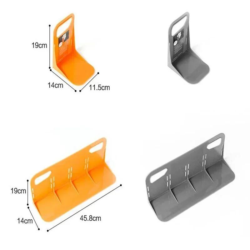 1/2 шт. Автомобильный задний багажник Фиксированная стойка Держатель Подставка Ударопрочный Органайзер Ограждение Держатель для хранения Регулируемое расстояние Фиксатор ящика для хранения