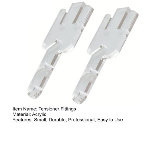 2 шт. адаптер натяжителя компактный прозрачный 3 натяжителя акриловые аксессуары для экспресс-вязальных машин товары для дома