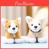 Corgi Shar Chinese Pei Small Plush Dog Doll Pendant For Girls Gifts Collection