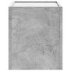 Wall Mounted Nightstand Concrete Grey 45 x 30 x 35 cm