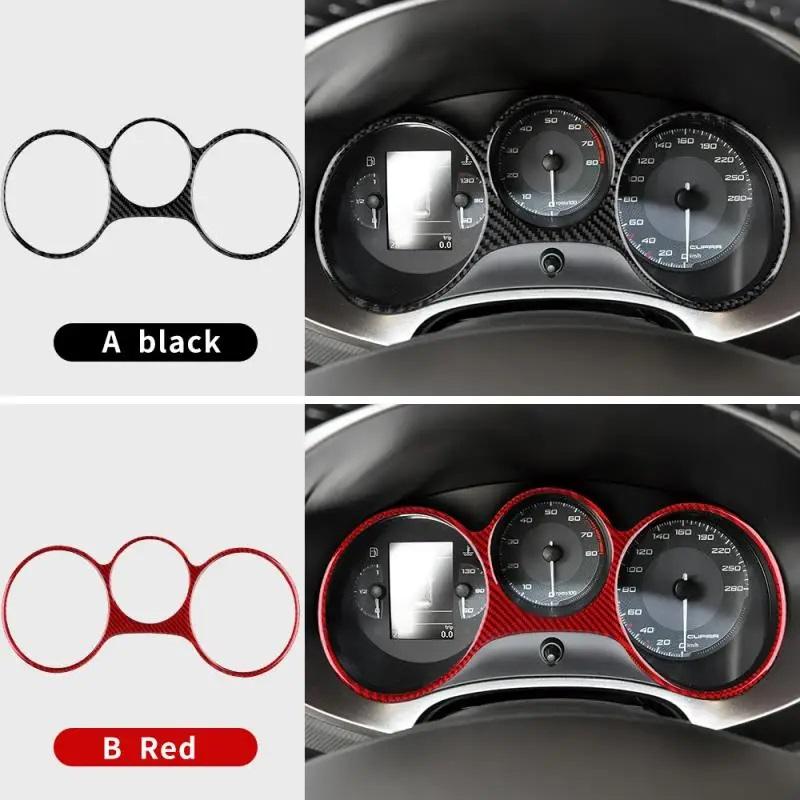 Carbon Fiber Style Interior Sticker for Seat Leon 2005 2006 2007 2008 2009 2010 2011 2012 Interior Panel