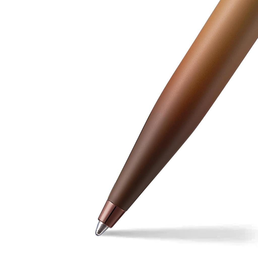Sheaffer VFM 9428 Coffee Edition Matte Brown Ballpoint Pen with Regal Brown PVD Trim