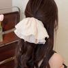 Hair Band Lace Mesh Cloth Flower Hair Tie Korean Style Headwear Women Scrunchies Wrinkle Hair Rope