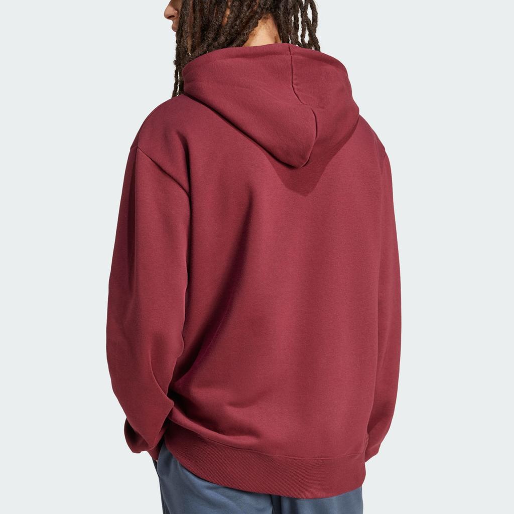 Adidas Сезонная толстовка с капюшоном Shadow Red для мужчин в уличном стиле IT4174