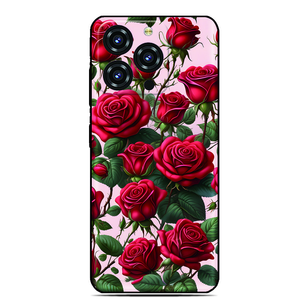 Чехол-цветок розы для Cubot A40 X100 A20 A10 Max 5 3 P80 P50 X70 X50 Note 60 50 21 Nothing CMF Phone 1 2 Pro 2a 3a Lite