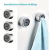 5 шт. Современные пластиковые крючки для полотенец - Легкая установка, Настенный самоклеящийся держатель для полотенец без сверления для кухни, ванной комнаты, отеля
