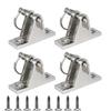 Marine 90° Deck Hinge 316 Stainless Steel Quick Release Pin Bimini Top Boat Fitting Motorcycle Gear and Accessories 3