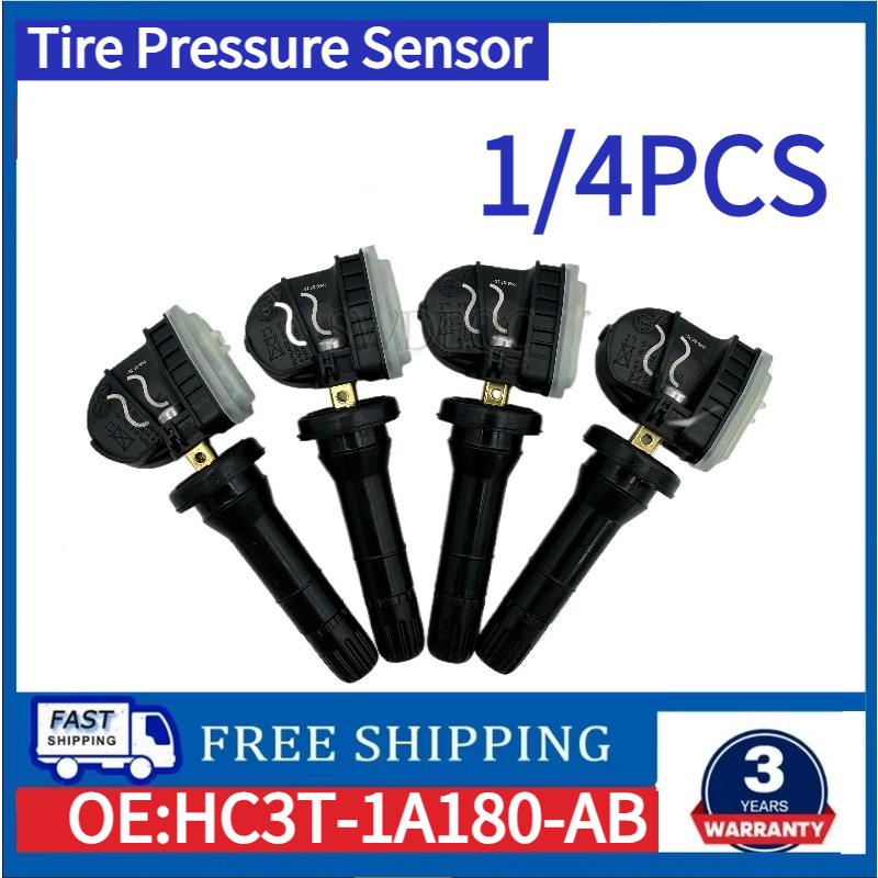1/4PCS HC3T-1A180-AB 315MHZ Tire Pressure Sensor For Ford Fusion Ecosport Edge Explorer Fusion Transit Car TPMS F2GT-1A180-ABTire Pressure Monitoring