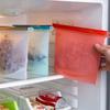 Силиконовый пакет для хранения продуктов для овощей и фруктов - Самозапечатывающийся и подходит для замораживания
