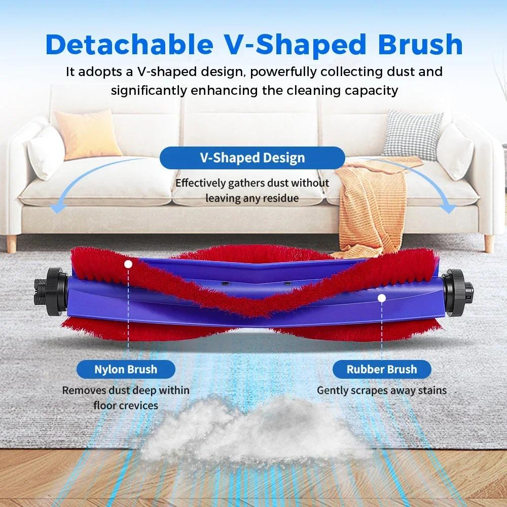 For Dyson Spot+Scrub Ai Main Side Brush Roller Brush HEPA Filter Replacement Parts For RB05 B02C N95R Robot Vacuum Cleaner