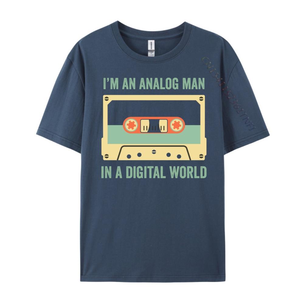 I M An Analog Man In A Digital World Cassette Plus Size Men Clothing Mens Clothing Deals Oversized Vintage