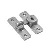 Aluminum Alloy Non Perforated Door Bolt, Pin Card, Flip Cover Door Lock
