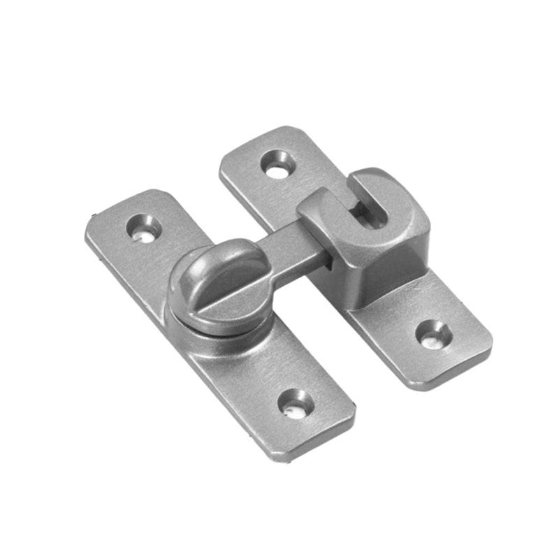 Aluminum Alloy Non Perforated Door Bolt, Pin Card, Flip Cover Door Lock
