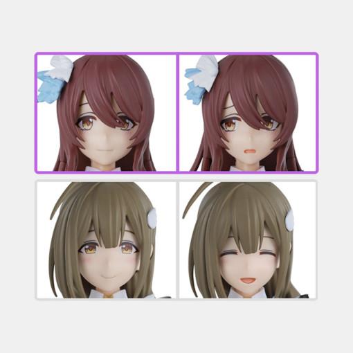 30MS Optional Hairstyle & Face Parts Set (Tenka Osaki / Chiyuki Kuwayama), Korean Popular Bandai