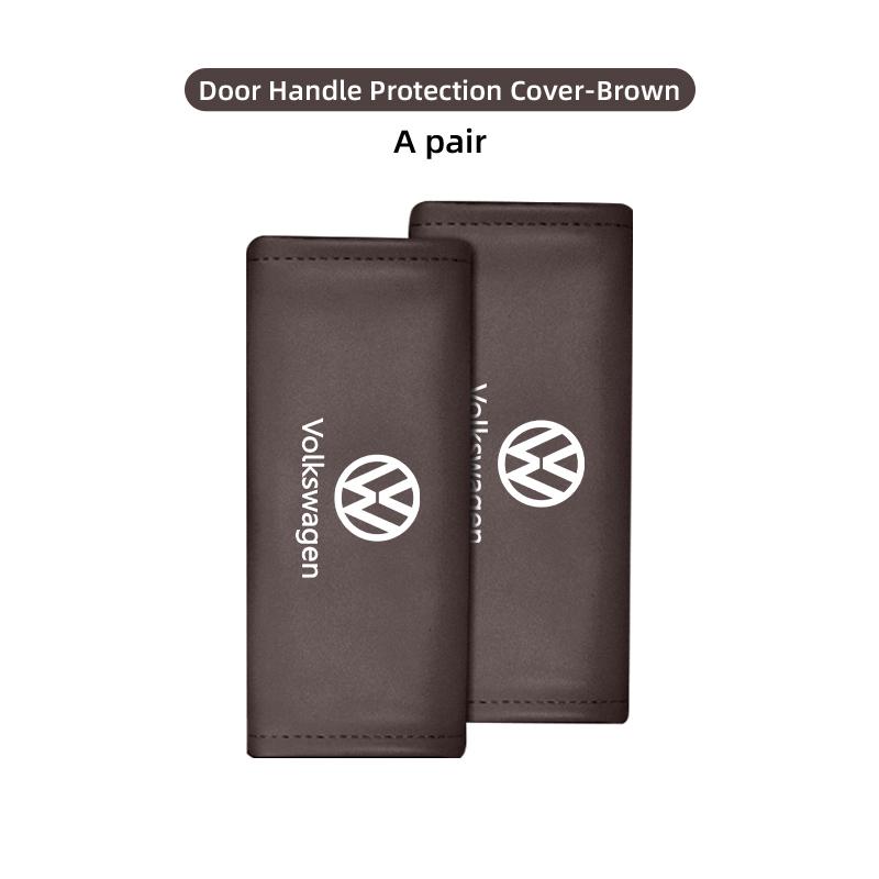 Car Inner Door Armrest Pull Handle Non-slip Protective Cover For Volkswagen VW Passat Golf 4 5 6 Tiguan Polo Scirocco Jetta CC zg8