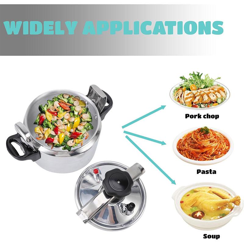 Скороварка 3л/5л алюминиевая взрывозащищенная автоклав с предохранительным замком Скороварки Автоклавы только для газа