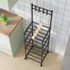 Kitchen Storage Rack Microwave Oven Pot Rack Floor Standing Household Seasoning Storage Rack Multilayer Simple Organizer Kitchen