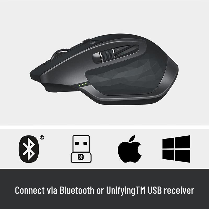 Logitech Беспроводная Bluetooth-мышь MX Master 2S