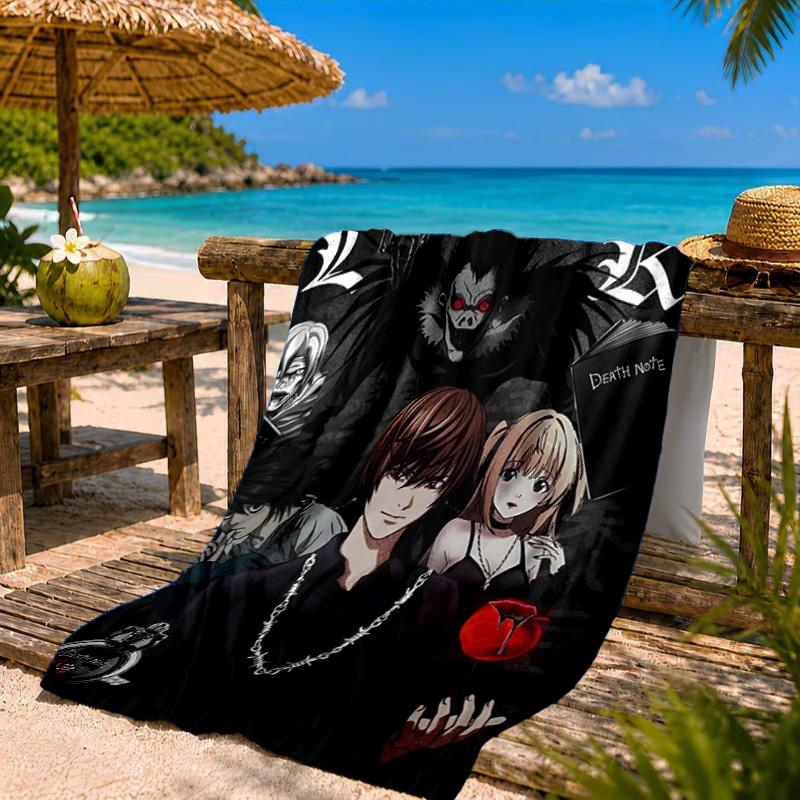 Death Dark Secrets Beach Towel Microfiber Beach Towel, Lightweight and Quick-Dry, for Summer Travel, Swimming Pool Fan Birthday Gift