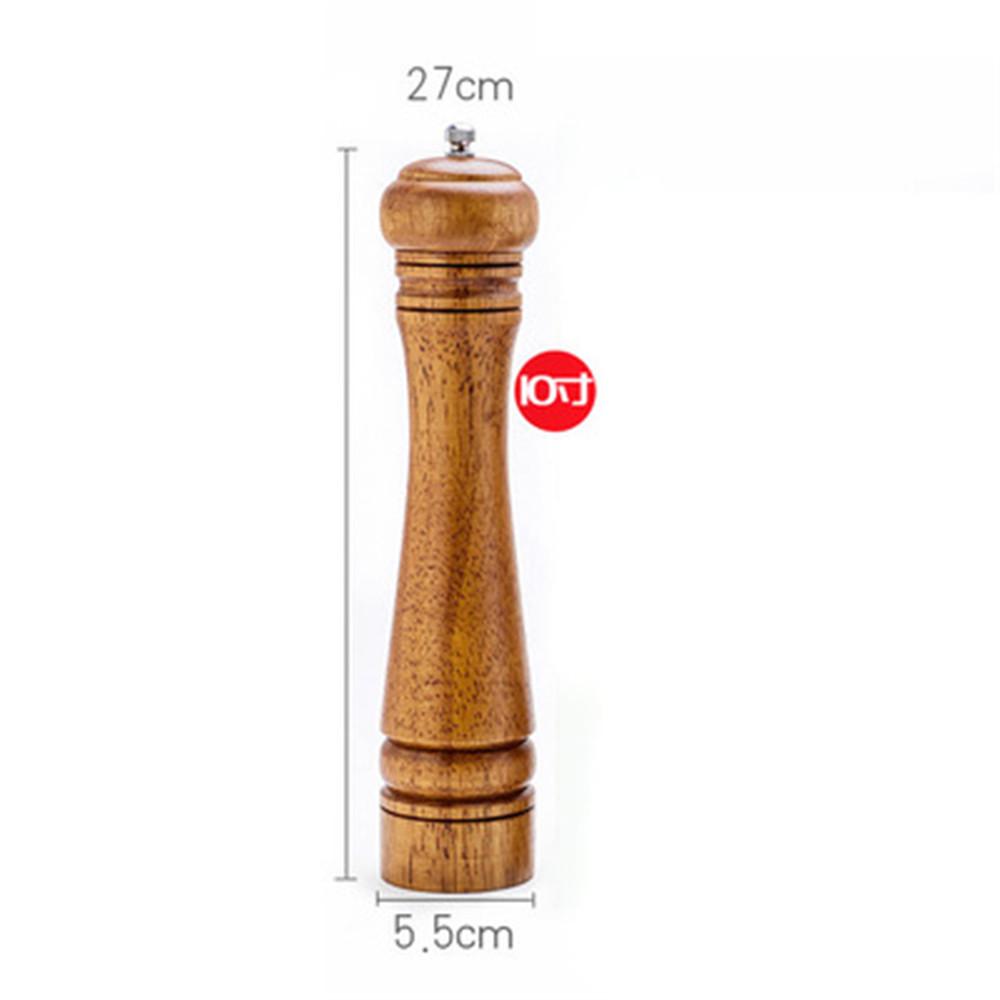 Набор ручных мельниц для перца и специй 'Classical Oak Spice Wood' с керамическим жерновом, инструменты для барбекю