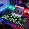 Custom Name Personalized Hannover 96 Football Pattern Mousepad, Laptop PC Desk Mat, Decorative Desk Mat for Home Keyboard Pad Gift